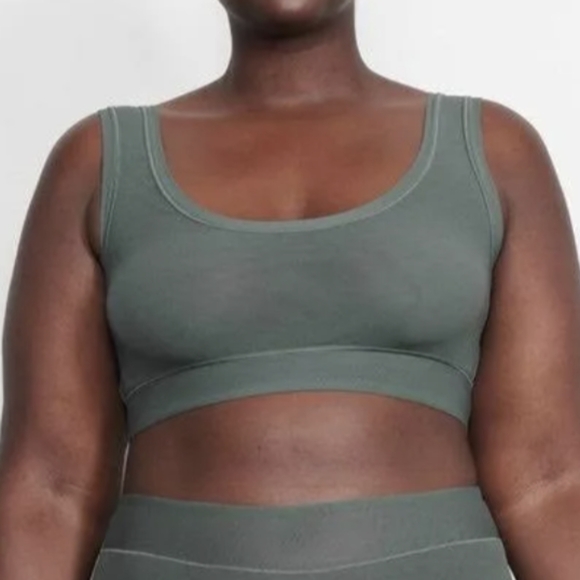 SKIMS Other - Skims Summer Mesh Scoop bralette and Cotton Rib boxer M